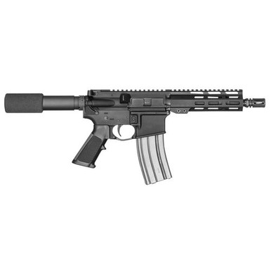 Del-Ton Inc PFT75-4 Lima  5.56x45mm NATO 7.50" 30+1 Black Hard Coat Anodized Buffer Tube Stock Black Polymer Grip