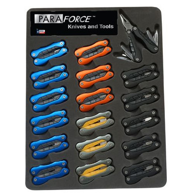 AccuSharp 800MTS ParaForce Compact Multi-Tool Display 18 Piece