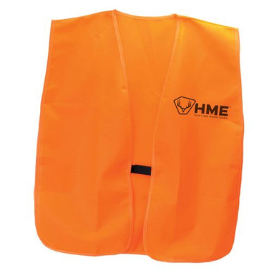 HME HMEVESTOR Safety Vest  Big Boy Orange Polyester