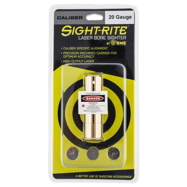 SME XSI-BL-20GA Sight-Rite Laser Bore Sighting System 20 Gauge Brass