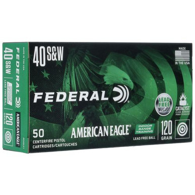 Federal AE40LF1 American Eagle  40 S&W 120 gr 50 Bx/ 10 Cs