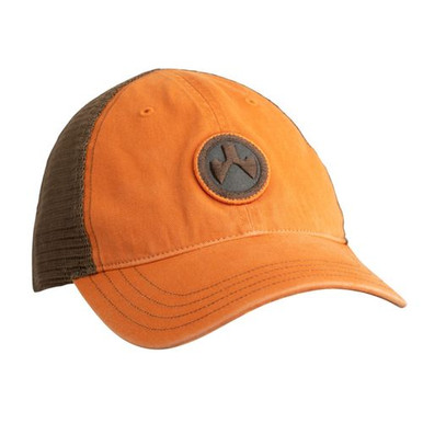 Magpul MAG1105-812 Icon Patch Trucker Hat Orange/Brown Adjustable Snapback OSFA Unstructured