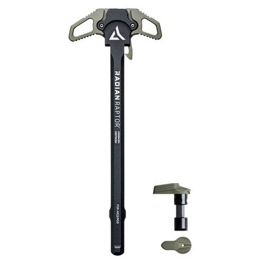 RADIAN WEAPONS R0665 Raptor  Charging Handle with Talon Safety AR-15, M16 Radian OD Aluminum