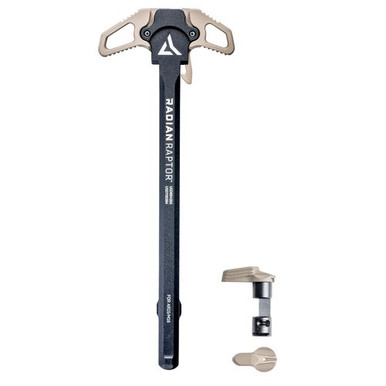 RADIAN WEAPONS R0299 Raptor  Charging Handle with Talon Safety AR-15, M16 Tungsten Gray Aluminum