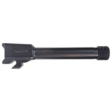 Sig Sauer 8900315 OEM Replacement Barrel 9mm Luger 5.50" Black Nitride Finish Steel Material with Threading for Sig P320