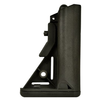 B5 Systems SOP1097 Enhanced SOPMOD Stock  OD Green Synthetic for AR-15, M4 with Mil-Spec Receiver Extension (Tube Not Included)