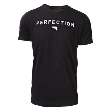Glock AA75125 Perfection Pistol T-Shirt Black Medium Short Sleeve