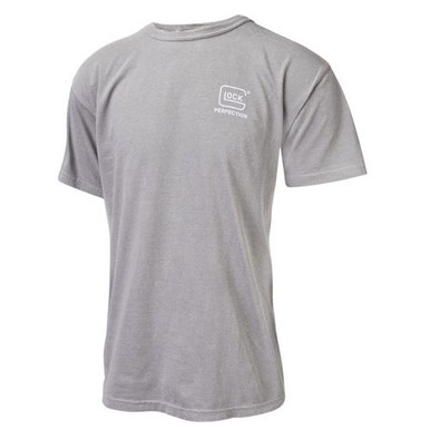Glock AA75144 Perfection T-Shirt Gray Medium Short Sleeve