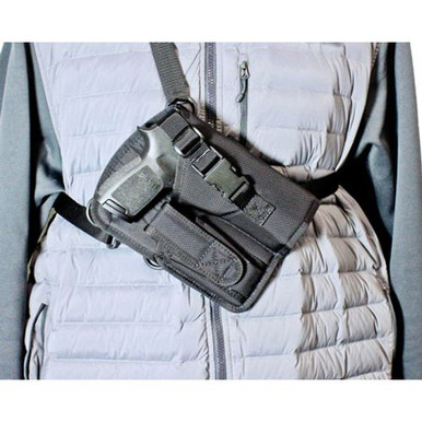 DeSantis Gunhide M72BALAZ0 Yukon Hunting Rig  Black Nylon Shoulder 1911 Colt Govt Right Hand