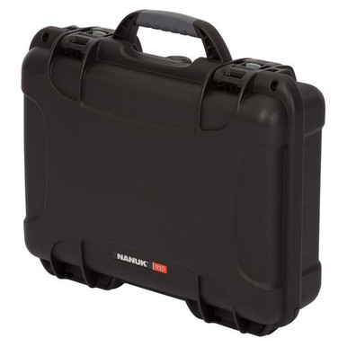 Nanuk 910-1001 910  Black Interior 13.20" L x 9.20" W x 4.10" H Resin