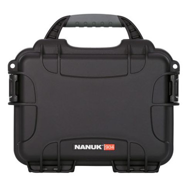 Nanuk 904-1001 904  Black Interior 8.40" L x 6" W x 3.70" H Resin