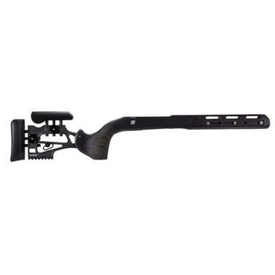 Woox SH.CHS001.04 Furiosa Chassis  Midnight Gray Aluminum Aluminum Chassis with Adjustable Cheek Short Action Right Hand for Remington 700 BDL