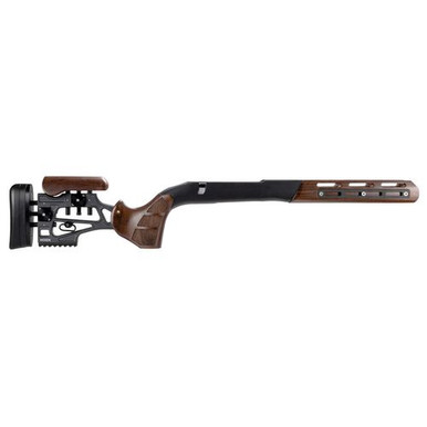 Woox SH.CHS001.05 Furiosa Chassis  Walnut Aluminum Chassis with Adjustable Cheek Long Action Right Hand for Remington 700 BDL