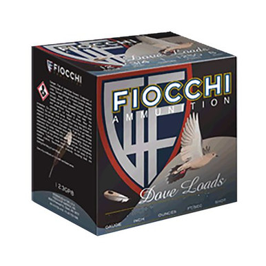 Fiocchi 20DLS7 Steel Dove  20 Gauge 2.75" 7/8 oz 7 Shot 25 Bx/10 Cs