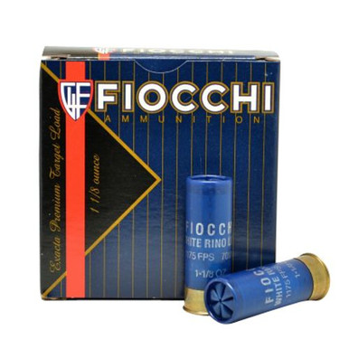 Fiocchi 12WRSL75 White Rino  12 Gauge 2.75" 1 1/8 oz 7.5 Shot 25 Bx/10 Cs
