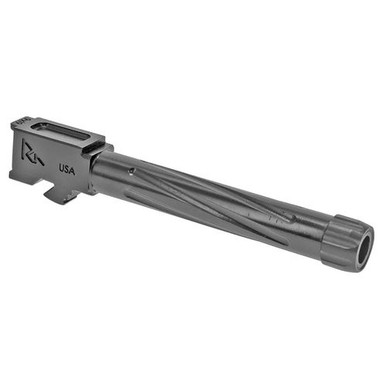 Rival Arms RA20G104D Precision V1 Drop-In Barrel 9mm Luger 4.49" Stainless PVD Finish 416R Stainless Steel Material with Threading for Glock 17 Gen5