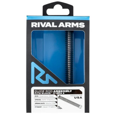 Rival Arms RA50G121S Guide Rod Assembly  Silver Stainless Steel for Glock 17 Gen5