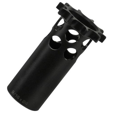 Dead Air DA403 Ghost Piston 9/16"-24 tpi Black