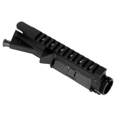 LBE Unlimited ARUPPER Upper Receiver  5.56x45mm NATO 7075-T6 Aluminum Black Receiver for AR-15 Includes Forward Assist