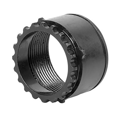 LBE Unlimited ARBNT308 Barrel Nut  4130 Steel Black Phosphate AR-10