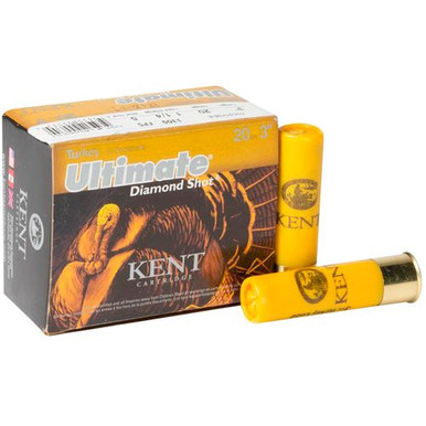 Kent Cartridge C203TK364 Ultimate Turkey Diamond Shot 20 Gauge 3" 1 1/4 oz 4 Shot 10 Bx/ 10 Cs