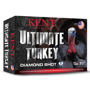 Kent Cartridge C1235TK635 Ultimate Turkey 12 Gauge 3.50" 2 1/4 oz 5 Shot 10 Bx