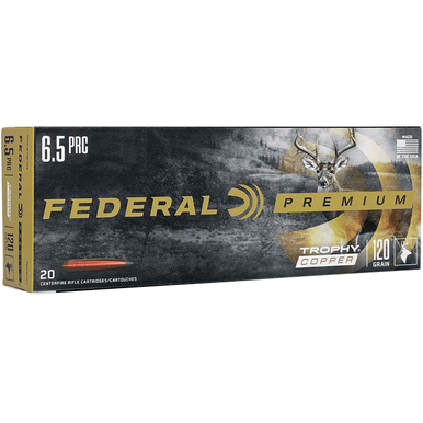 Federal Premium 6.5 PRC 120 grain, 20 Per Box - P65PRCTC1
