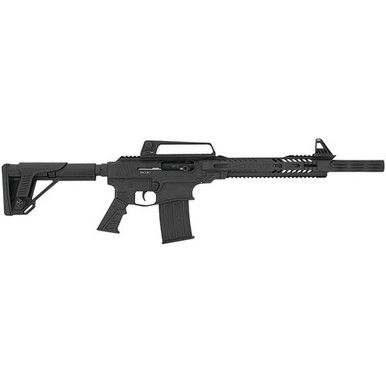 Escort HEDF12180501 DF12  12 Gauge 5+1 3" 18" Black Cerakote Barrel Black Anodized Rec Black Adjustable Comb with Pistol Grip Stock Ambidextrous Hand