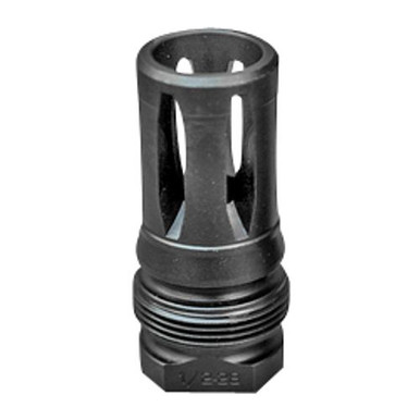 Dead Air DA121 Xeno Flash Hider 1/2"-28 tpi 2.16" Black Nitride 4140 Steel