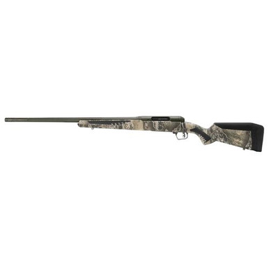 Savage Arms 57754 110 Timberline 7mm-08 Rem 4+1 Cap 22" OD Green Cerakote Rec/Barrel Realtree Excape Fixed AccuFit Stock Left Hand (Full Size)