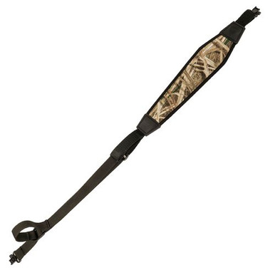 Grovtec US Inc GTSL329 QS Trek Sling with 1" Locking Swivels Adjustable Mossy Oak Shadow Grass Blades Cordura for Rifle/Shotgun