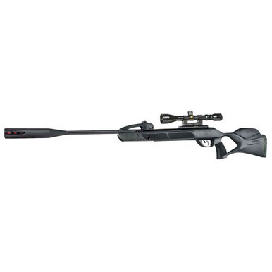 Gamo 611003865554 Swarm Magnum 10X Gen 2 Gas Piston 22 Pellet 10rd Black All Weather Lightweight Thumbhole Stock Break Open Scope