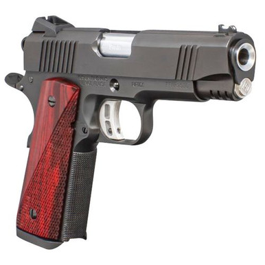 Fusion Precision 1911RIPTIDEC10 Freedom Riptide C 10mm Auto 4.25" 8+1 Black Steel Frame & Slide Cocobolo Grip