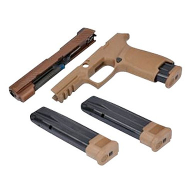 Sig Sauer 8900267 P320 M17 X-Change Kit 9mm Luger Coyote Tan