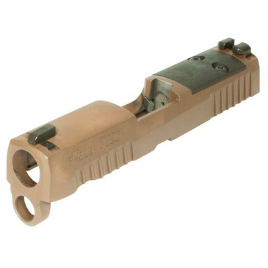 Sig Sauer 8900276 P320 X-Series Slide Assembly 3.6" Barrel Sig P320 9mm Luger Coyote Brown Stainless Steel Romeo1Pro
