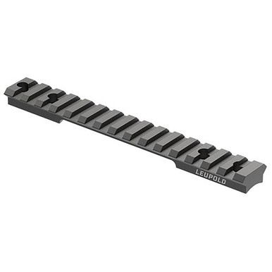 Leupold 180953 BackCountry Base Matte Black Savage 10/110 Round Receiver Cross-Slot For Short Action Picatinny Rail/Weaver Style Aluminum Rifle
