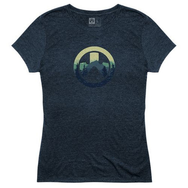 Magpul MAG1193-411-S Cascade Ladies T-Shirt Navy Heather Small Short Sleeve