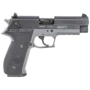 GSG GERG2210FFS FireFly  22 LR 4" 10+1 Smoke Black Zinc Alloy Black Polymer Grip