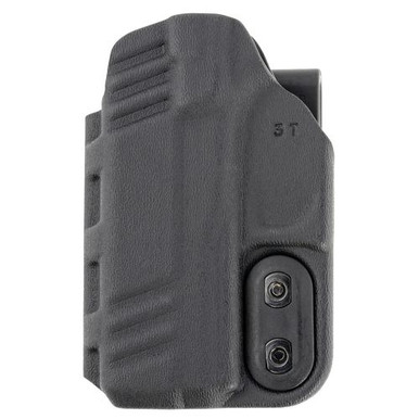 DeSantis Gunhide 137KJ3TZ0 Slim-Tuk Glock Black Kydex IWB Fits Glock 43, 43x Ambidextrous Hand