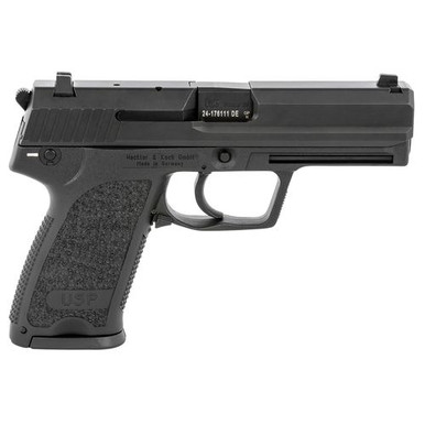 HK 81000309 USP V1 9mm Luger 4.25"(2) 10+1 Black Black Steel Slide Black Polymer Grip
