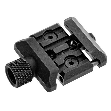 Magpul MAG1196-BLK QR Rail Grabber Rail Adapter Set 17S Black Aluminum