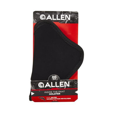Allen 44600 Inside The Pants Belt Slide Holster 00 Ultrasuede-Like IWB/Belt Small/Medium DA Revolvers Right Hand
