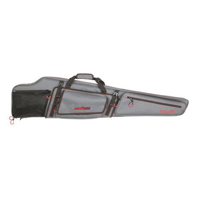 Allen 94948 Dakota Gear-Fit Rifle Case 48" Gray with Red Accents, Padding  & Organizer Pocket for Scoped Rifle