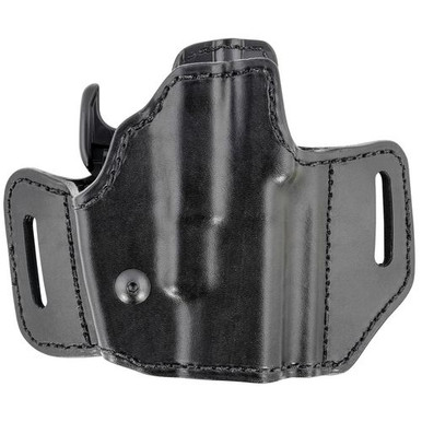 Bianchi 51831 Allusion Assent Pro-Fit 183 Black Leather Holster w/Laminate Liner Belt Right Hand