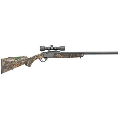 Traditions CRX62200721 Crackshot XBR Package 22 LR 16.50" Blued Rec/Barrel Realtree Edge Synthetic Stock Includes 4x20mm Scope