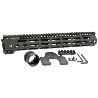 Midwest Industries MIG4M13375 Tactical G4M Handguard AR-15 Black Hardcoat Anodized Black 13.3" 6061-T6 Aluminum M-LOK