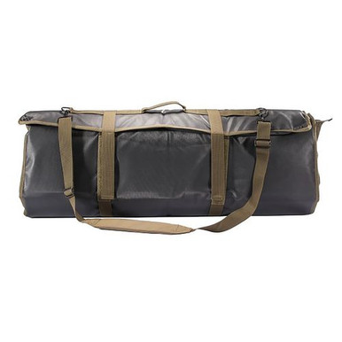 Lyman 7837852 Tac-Mat HD Long Range Padded Shooting Mat Black 1000D Nylon 36"-87" Long