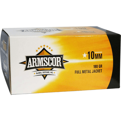 Armscor 10mm Auto 180 gr FMJ Value Pack 100rd Handgun Ammo