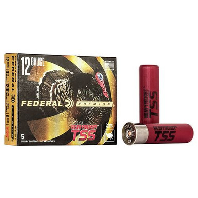 Federal PTSSX191F9 Premium Heavyweight TSS 12 Gauge 3.50" 2 1/4 oz 9 Shot 5 Bx/50 Cs