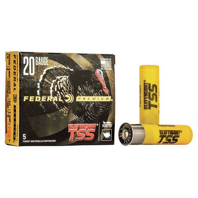 Federal PTSSX295F79 Premium Heavyweight TSS 20 Gauge 3" 1 5/8 oz 7,9 Shot 5 Bx/50 Cs